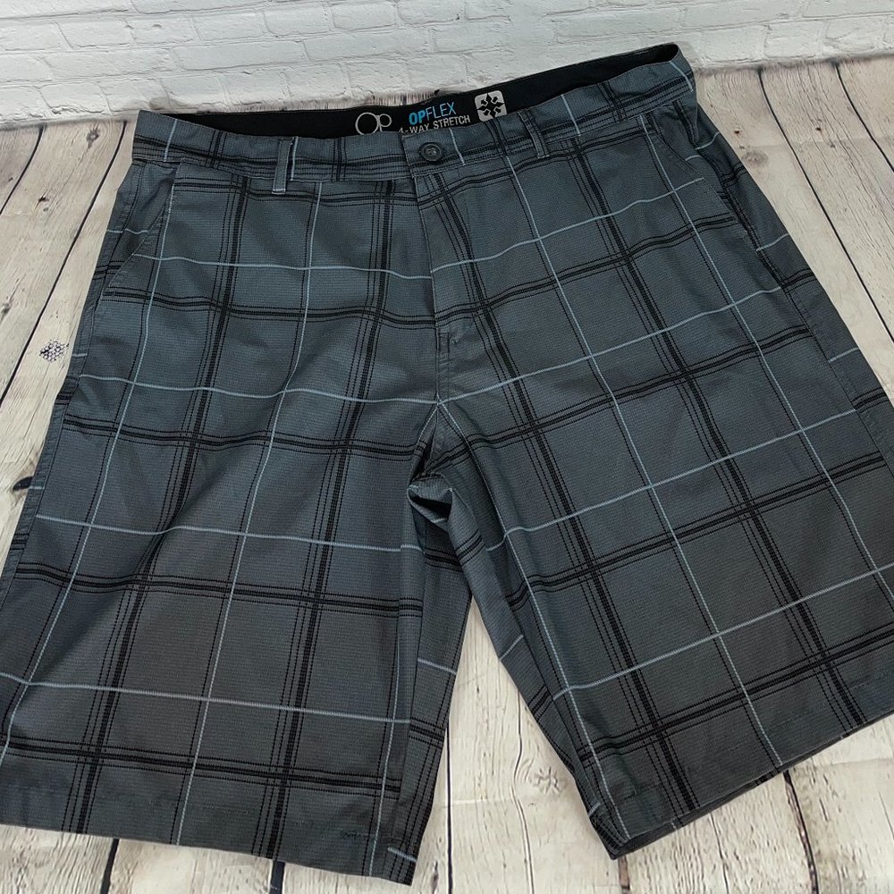 OP OCEAN PACIFIC MEN'S OPFLEX HYBRID BOARD SHORTS